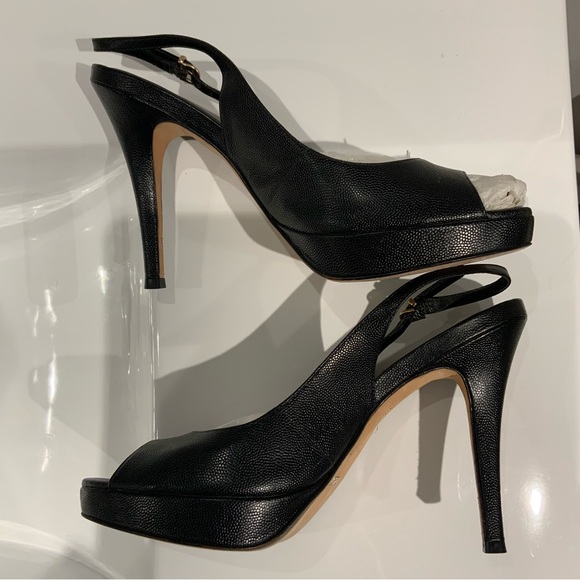 Pristine Cole Haan x Nike sling back peep toes - Picture 3 of 8